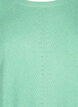 Strikket bluse med rund hals, Light G. Green Mel., Packshot image number 2