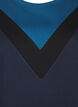 Lang, fargeblokket sweatshirt, Navy B. Color Block, Packshot image number 2