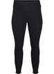 Elastiske jeggings med h&oslash;y midje, Svart, Packshot image number 0