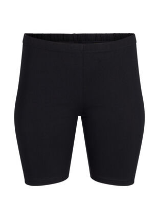 FLASH - 2-pakk legging-shorts, Black / Black, Packshot image number 2