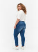 Slim fit Emily jeans med normal midje, Blå, Model image number 1