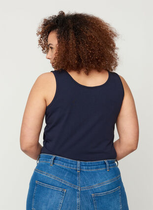 Zizzi Basistopp, Blå, Model image number 2