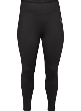 CORE, BASIC TIGHTS - Cropped treningstights , Black, Packshot image number 0
