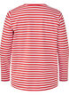 Stripete bluse med motiv, Whitew.FlameS.Stripe, Packshot image number 1