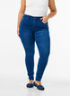 Supersmale Amy-jeans med h&oslash;y midje, Blue Denim, Model image number 2