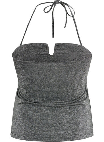 Overdel i sølv uten ermer, Black Silver, Packshot image number 1