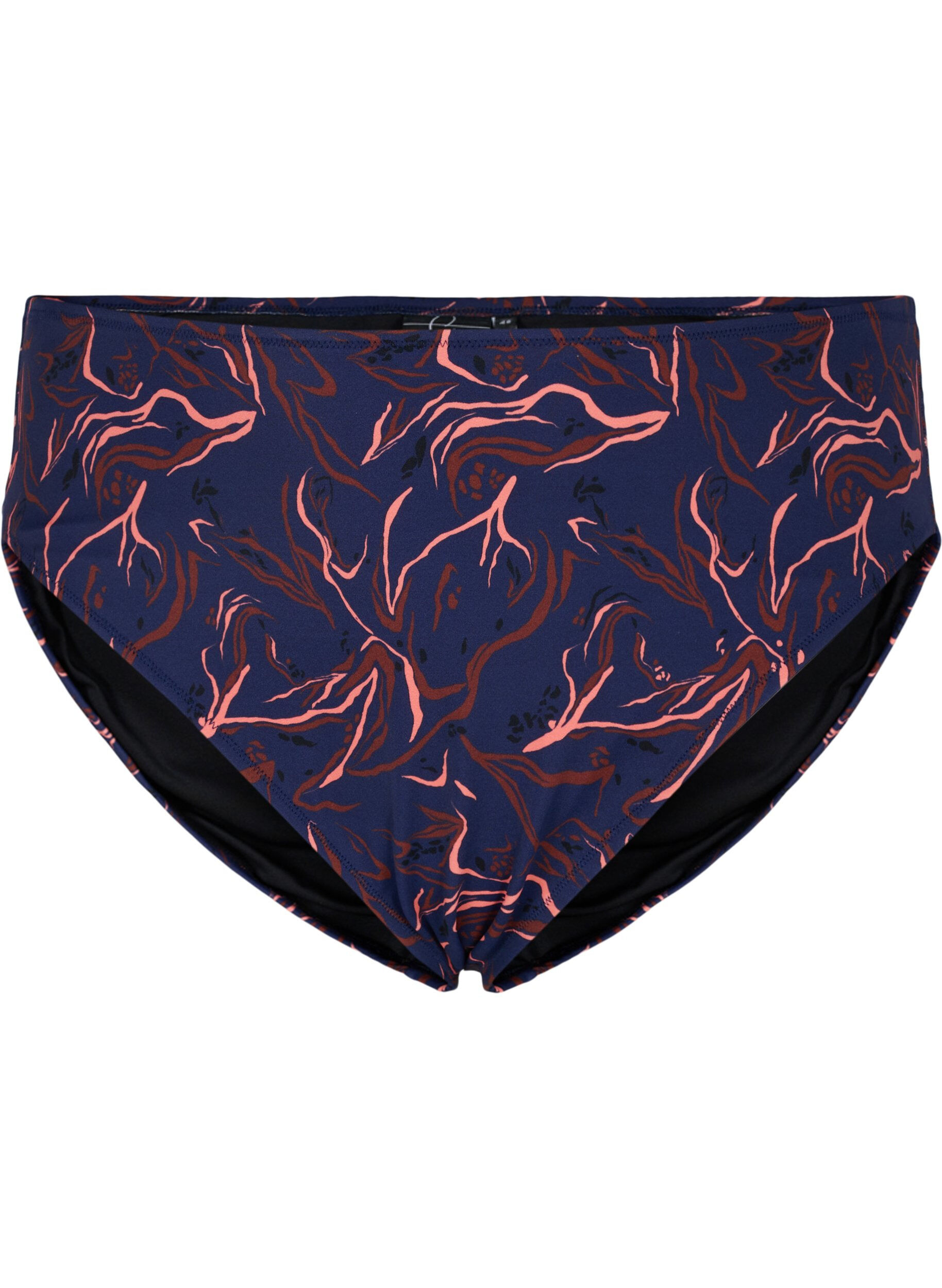 Bikinitruse med h&oslash;yt liv og h&oslash;y skj&aelig;ring