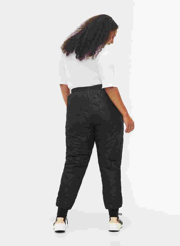 Quiltede termobukser, Black, Model