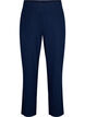 Komfortabel bukse med stripete tekstur, Night Sky Mel., Packshot image number 0