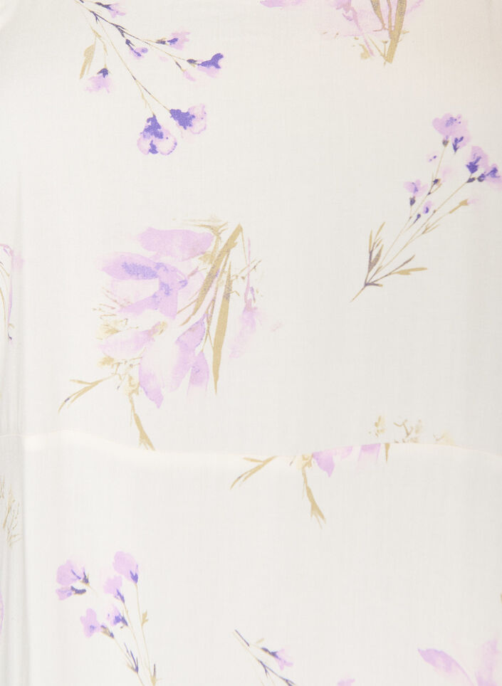 Sommerkjole med brede stropper, Hvit, Packshot image number 2
