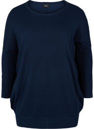 Strikket genser, Navy Blazer