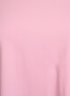 Ensfarget basis t-skjorte i bomull, Rosa, Packshot image number 2