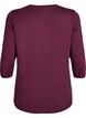 Treningsbluse med 3/4-ermer, R&oslash;d, Packshot image number 1