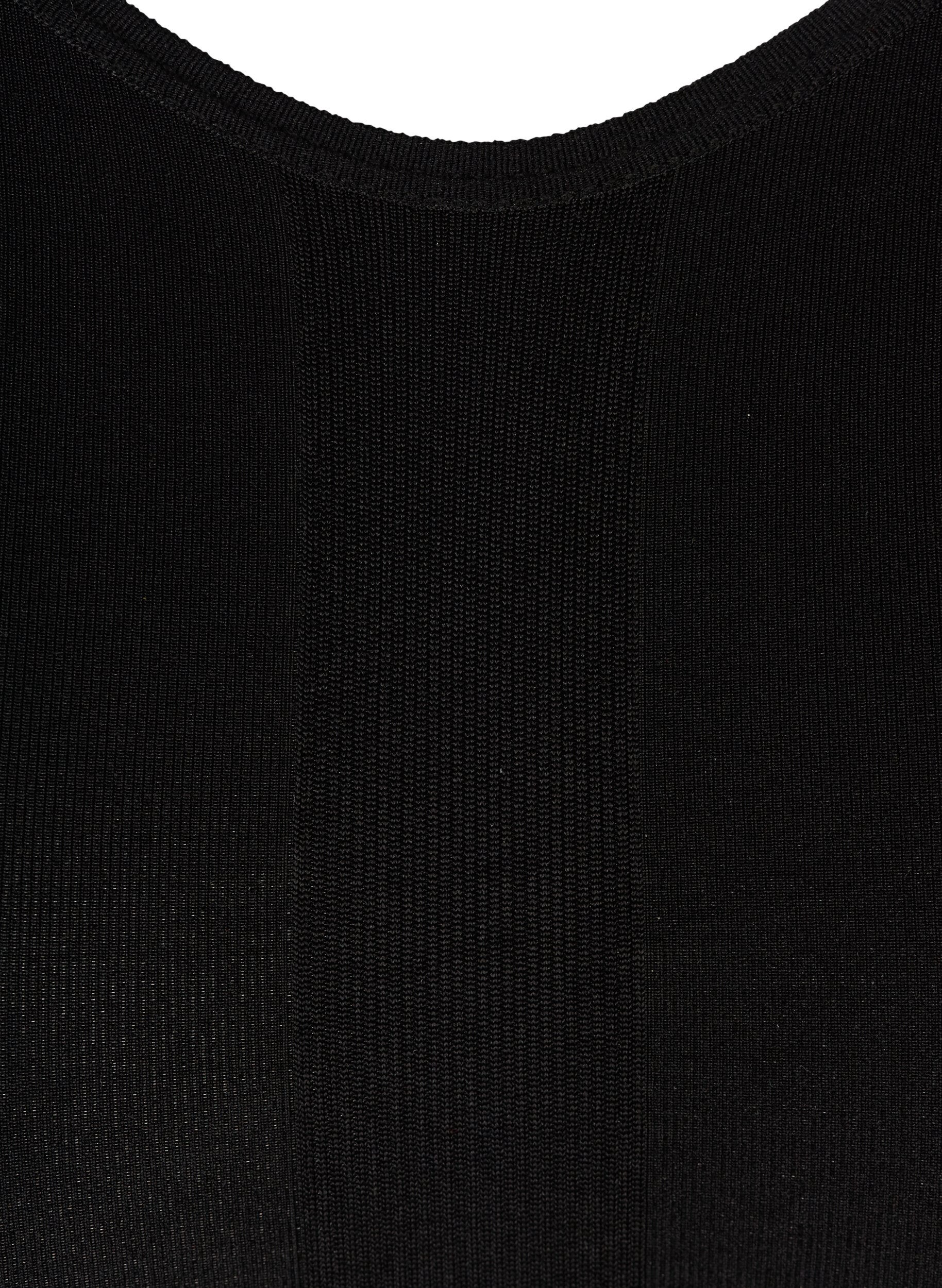 ZizziShapewear topp med brede stropper, Svart, Packshot image number 2