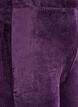 Fitted velurleggings, Lilla, Packshot image number 2