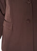 Klassisk blazer med knappelukking, Brun, Packshot image number 2