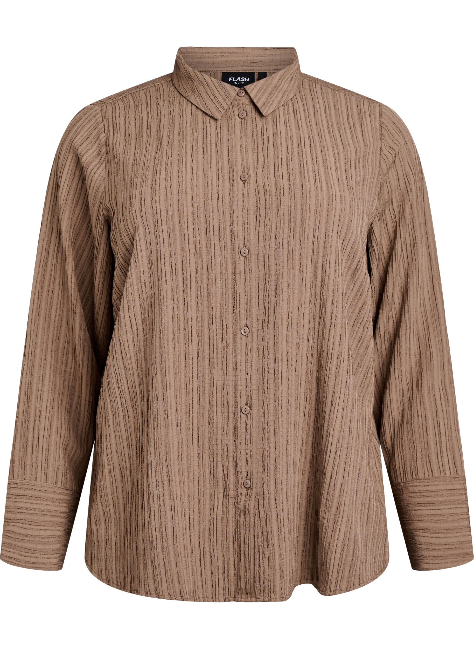 FLASH - Skjorte med tekstur