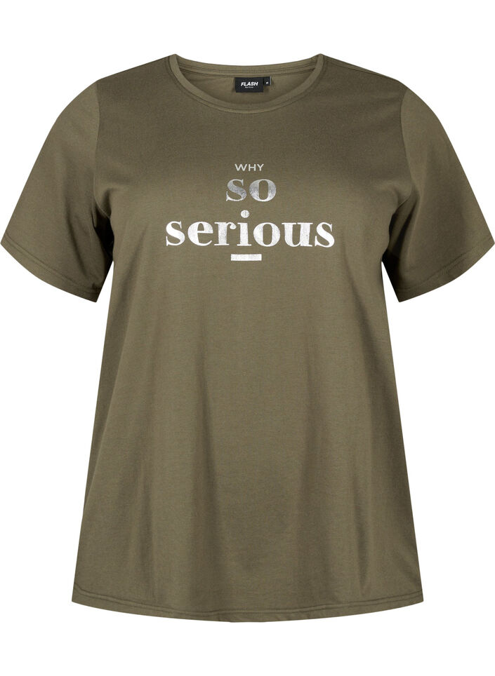 FLASH - T-skjorte med motiv, Ivy Green, Packshot image number 0