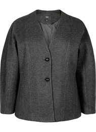 Skreddersydd blazer, Dark Grey Melange