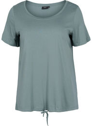 T-skjorte med justerbar bunn, Balsam Green