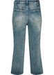 Kiana straight fit jeans med et lett slitt utseende, Bl&aring;, Packshot image number 1