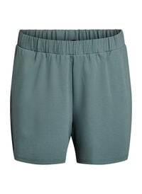 FLASH - Løstsittende shorts med lommer, Grønn FLASH - Løstsittende shorts med lommer