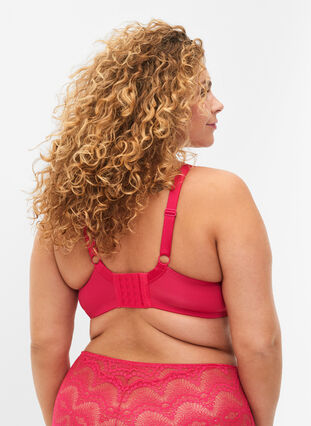 Zizzi Vattert blonde-BH med spiler, Love Potion, Model image number 1