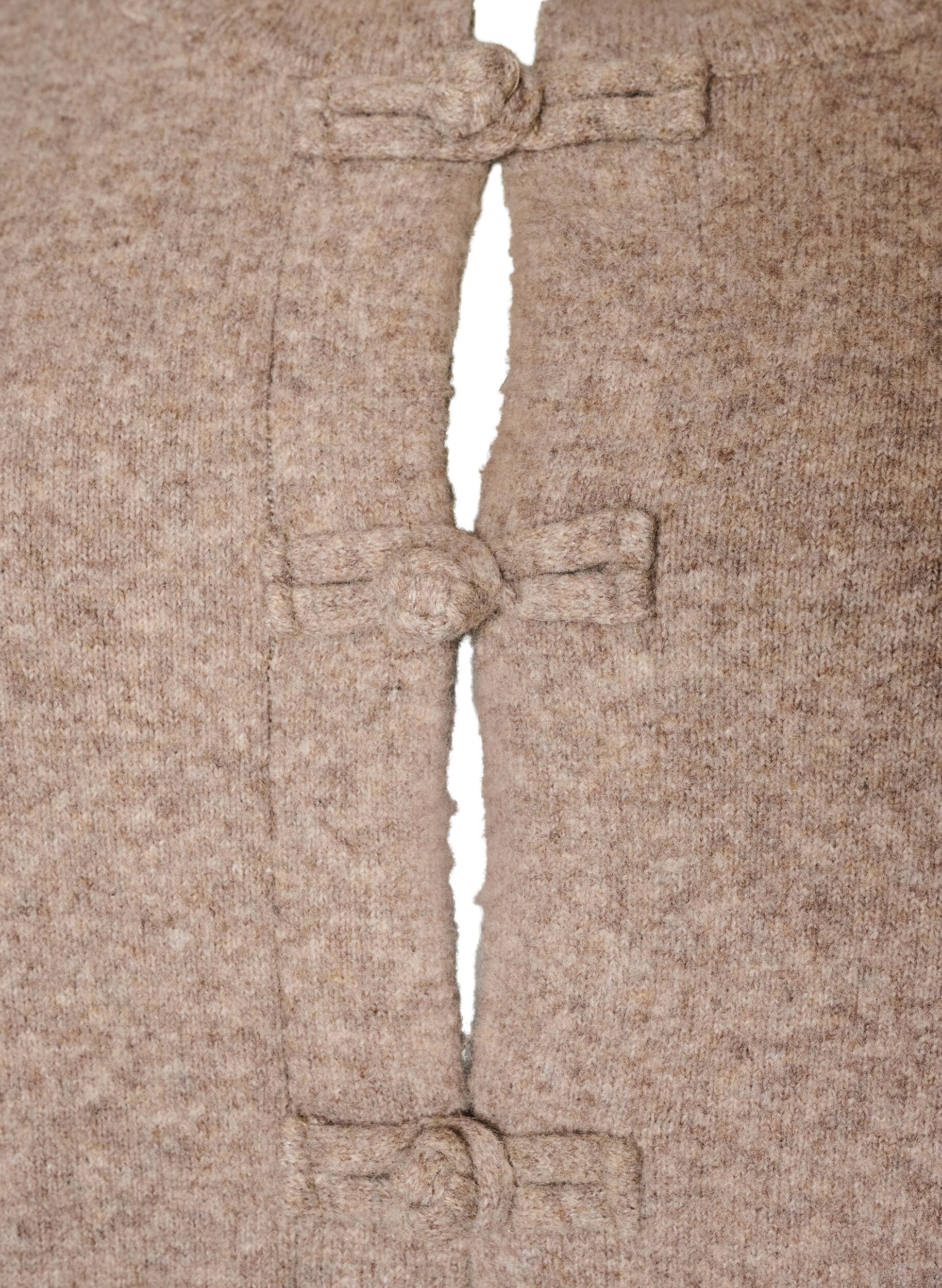 ZizziCardigan med knutelukkinger, Beige, Packshot image number 2