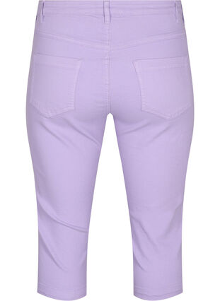 Tettsittende Emily capirbukser, Lavender, Packshot image number 1