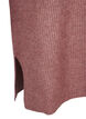 Strikket kjole med h&oslash;y hals, Rosa, Packshot image number 3
