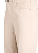 Fargede Myra-jeans med wide fit og h&oslash;y midje, Vanilje, Packshot image number 2