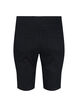 Tettsittende shorts med baklommer, Black, Packshot image number 1