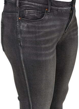 Ekstra slim Sanna jeans, Dark Grey Denim, Packshot image number 2
