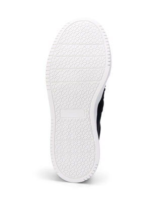 Zizzi Wide fit - Slip-on med knutedetalj, Svart, Packshot image number 4