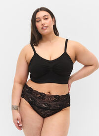 2-pk g-streng truse, Black, Model