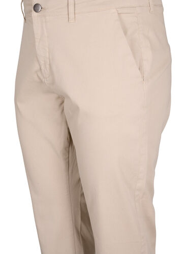 Chinos i bomull, Oxford Tan, Packshot image number 2