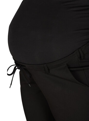 Maddison bukser til gravide, Black, Packshot image number 2