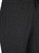 Jerseybukse med høy midje, Dark Grey Melange, Packshot image number 2