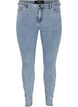 Cropped Amy jeans med sløyfer, Light blue, Packshot image number 0