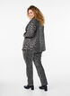 Emily jeans med leopardmønster, Grå, Model image number 1