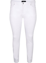Viona jeans med normal midje, White