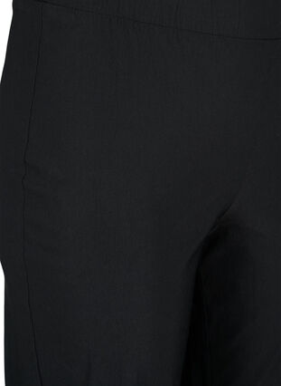 Zizzi Elastisk bukse i viskose, Black, Packshot image number 2