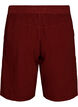 L&oslash;s shorts av bomull med lommer, R&oslash;d, Packshot image number 1