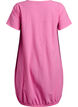 Kortermet kjole i bomull, Rosa, Packshot image number 1