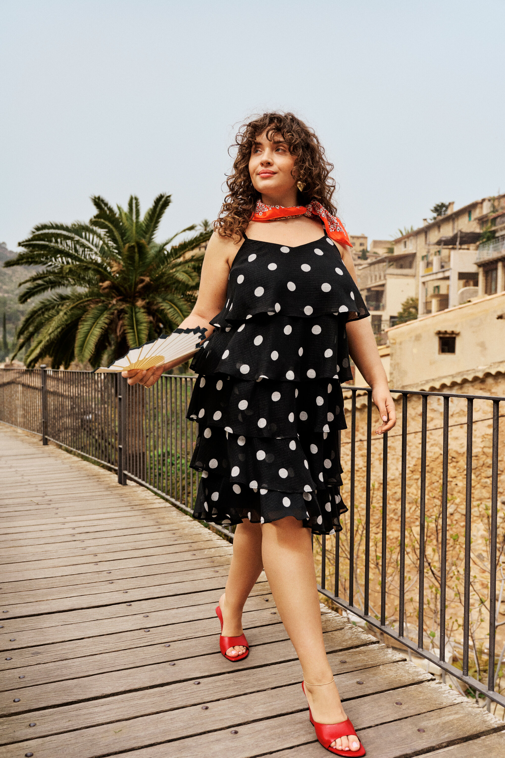 ZizziPrikkete eleganse med attitude, , Model