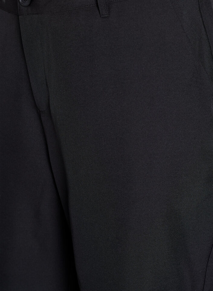 Bermuda shorts med høy midje, Svart, Packshot image number 2