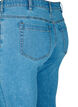Smal passform Emily jeans med perler, Light Blue, Packshot image number 4