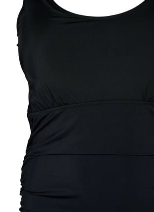 Zizzi Badedrakt med ben, Svart, Packshot image number 2