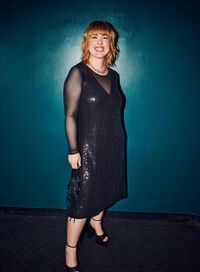 Glitrende kjole, , Model