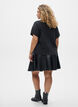 Strikket cardigan med korte ermer, Gr&aring;, Model image number 2